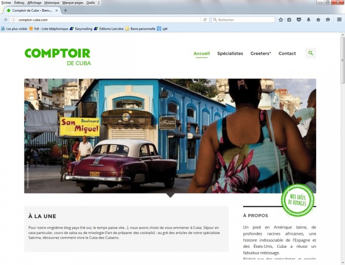 Comptoir des Voyages lance son 20e blog destination
