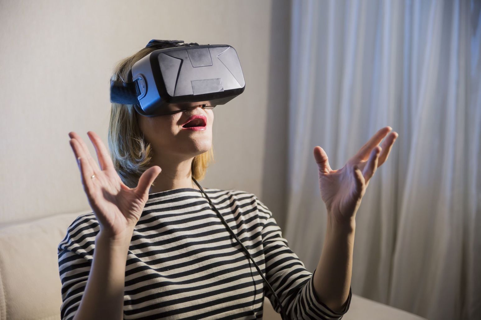 La réalité virtuelle enfin à portée de main grâce à Leap Motion